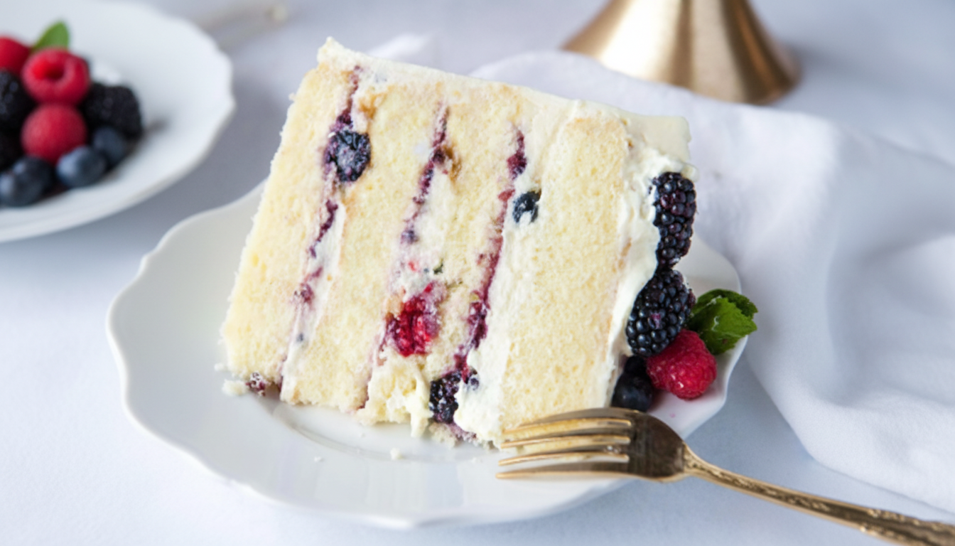Berry Chantilly Cake